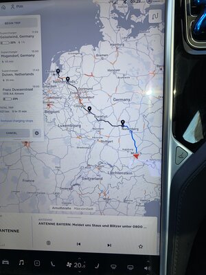 Driving from Munich to Almere