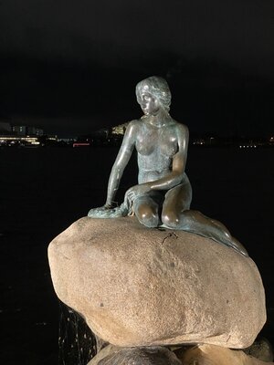 The Little Mermaid in Copenhagen