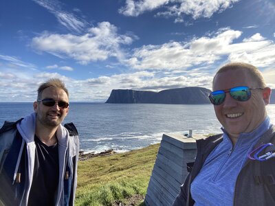 We are definitely North of Nordkapp plateau