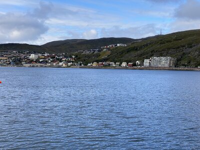 Water overlooking Hammerfest