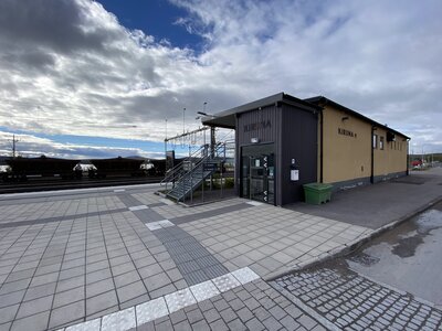 Kiruna train station