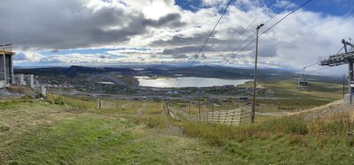 Beautiful views of Kiruna