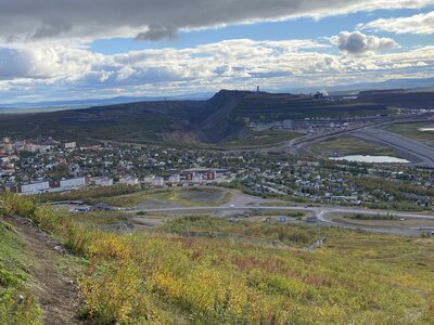 Beautiful views of Kiruna