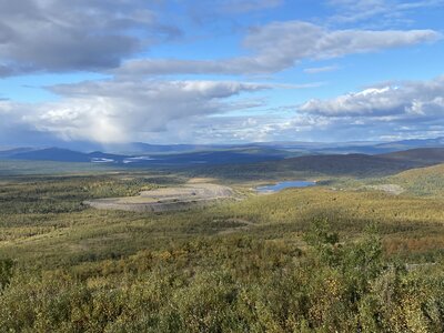 Beautiful views of Kiruna