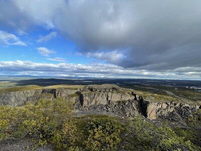 The mines at Kiruna