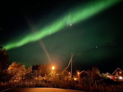 Aurora Borealis over Moskenes