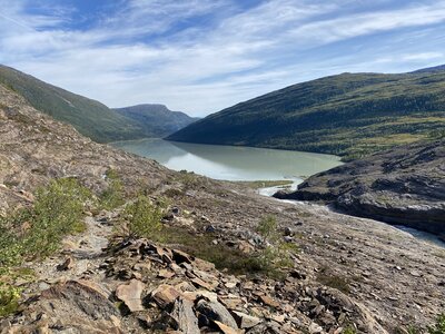 Svartisvatnet seen from the North