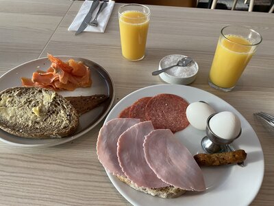 Scandic Nidelven has a great breakfast buffet