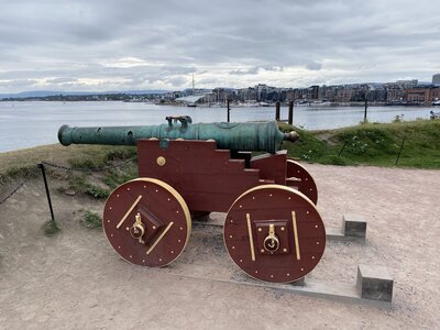 A canon at Akershus fortress