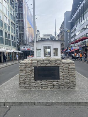 Checkpoint Charlie in Berlin