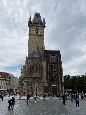 The side of the Astronomical Clock