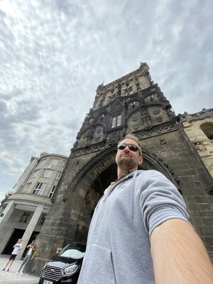 0.5elfie of Paul at the Powder Tower