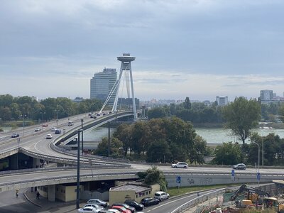 Overview of the SNP Bridge in Bratislava